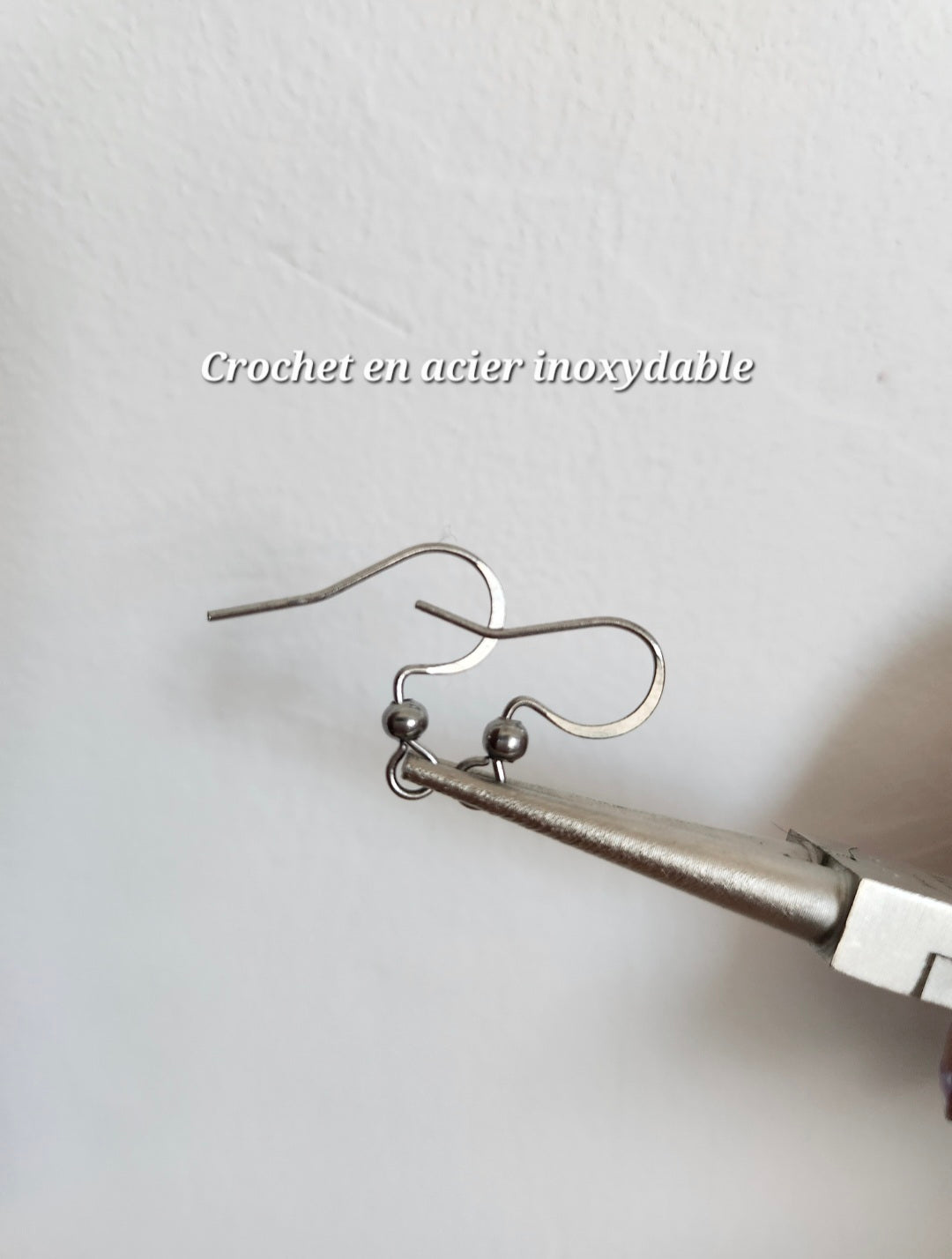 Boucle d’oreille miroir magique – verre irisé