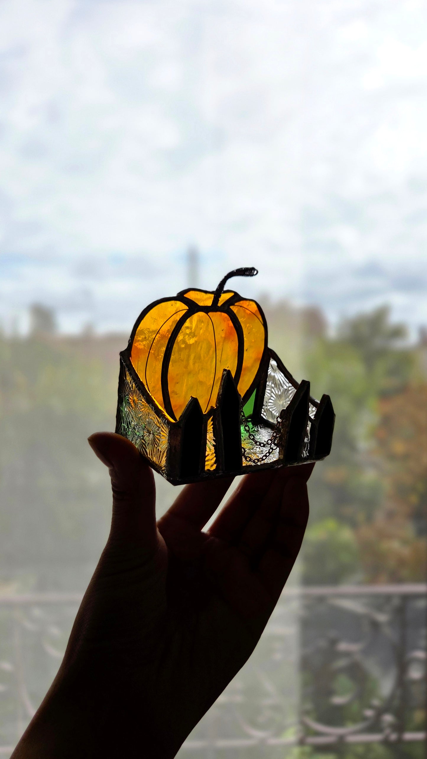 Le Potager de Mysti – Photophore Citrouille