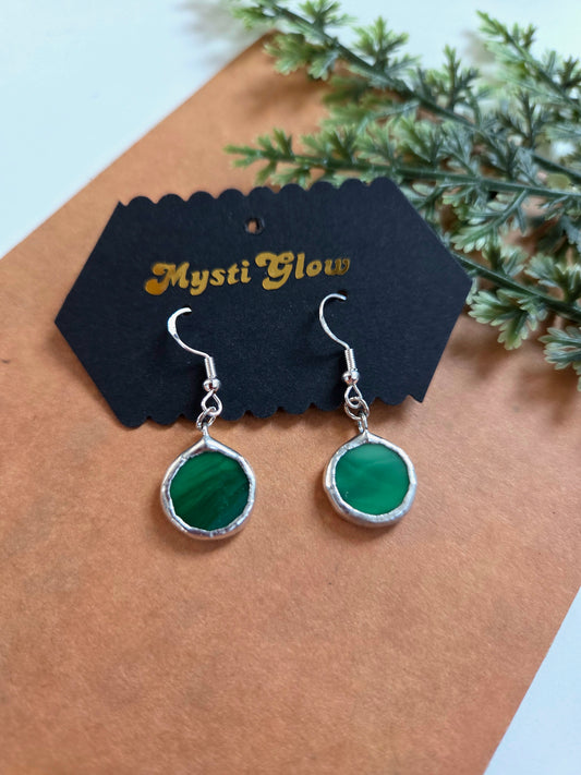 Nouvelle boucle d’oreille boule de Noël – Argent 925