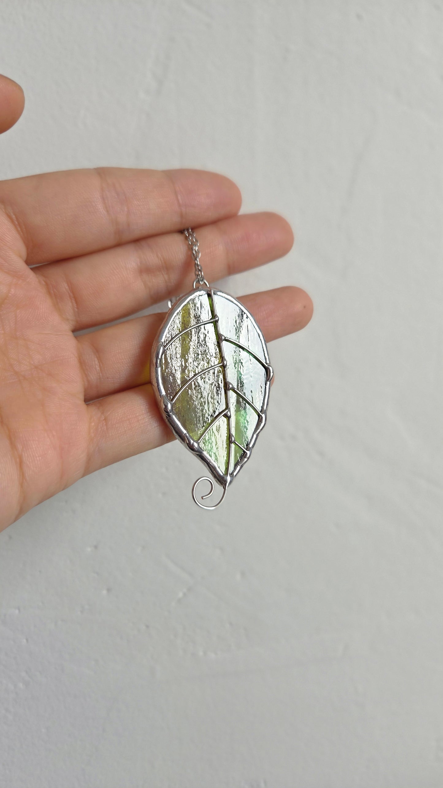 Mini Feuille Vert jaunâtre
