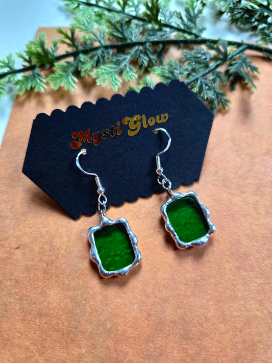 Nouvelle boucle d’oreille miroir magique – Argent 925