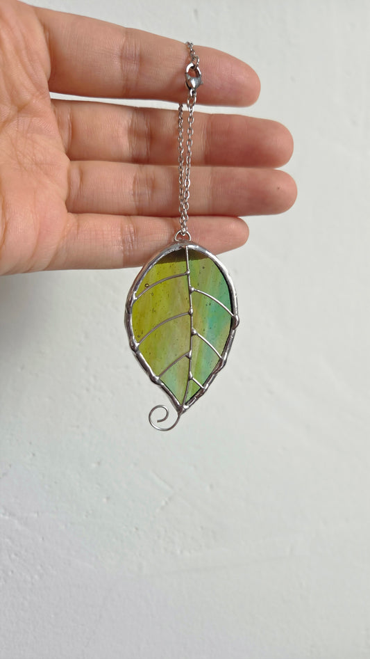 Mini Feuille Vert jaunâtre