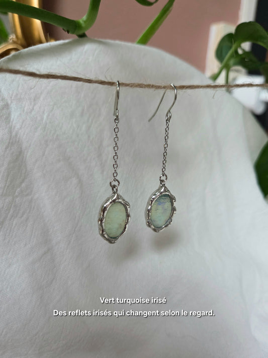 Boucle d’oreille miroir magique