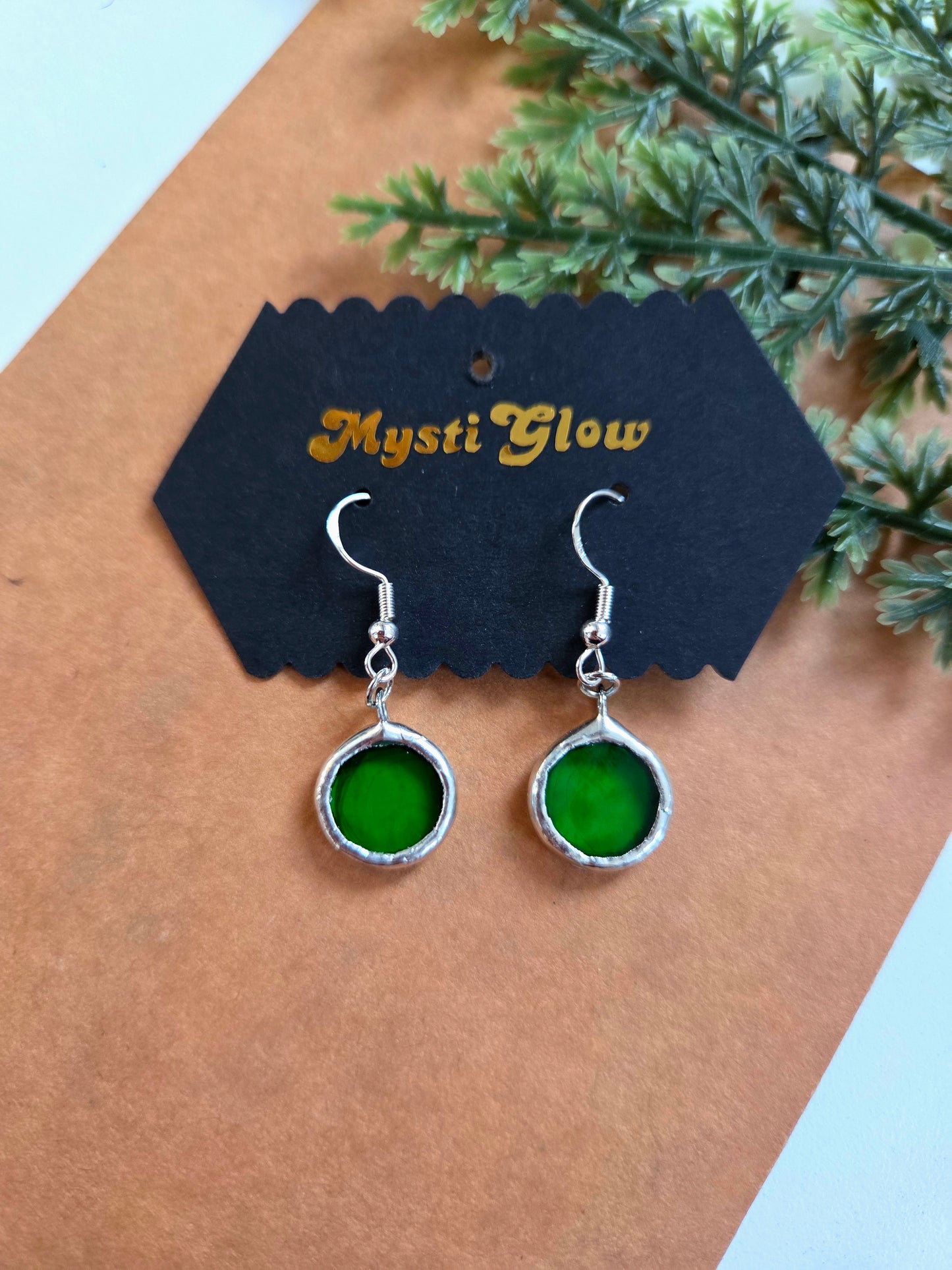 Nouvelle boucle d’oreille boule de Noël – Argent 925