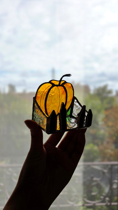 Le Potager de Mysti – Photophore Citrouille