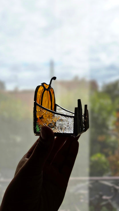 Le Potager de Mysti – Photophore Citrouille