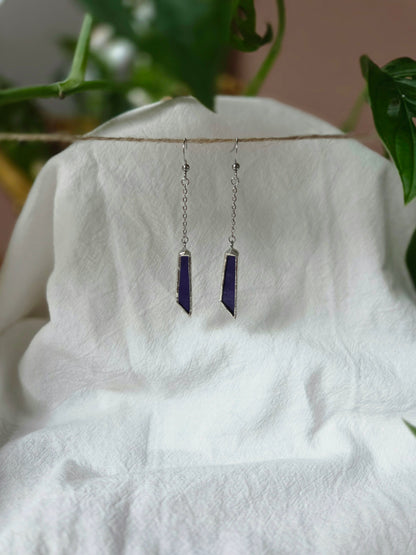 Boucles d’oreilles géométriques