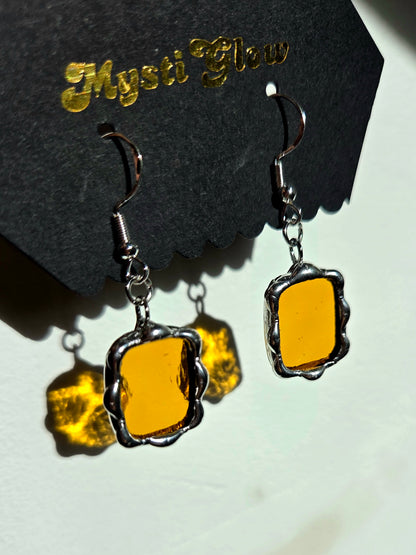 Nouvelle boucle d’oreille miroir magique – Argent 925