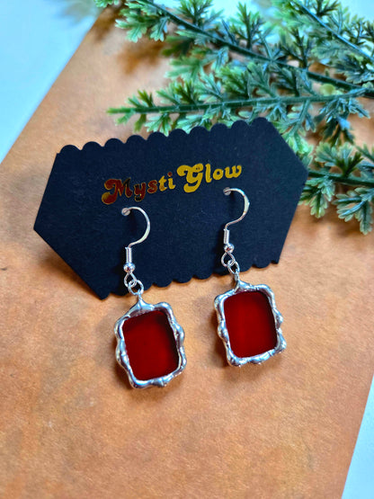 Nouvelle boucle d’oreille miroir magique – Argent 925